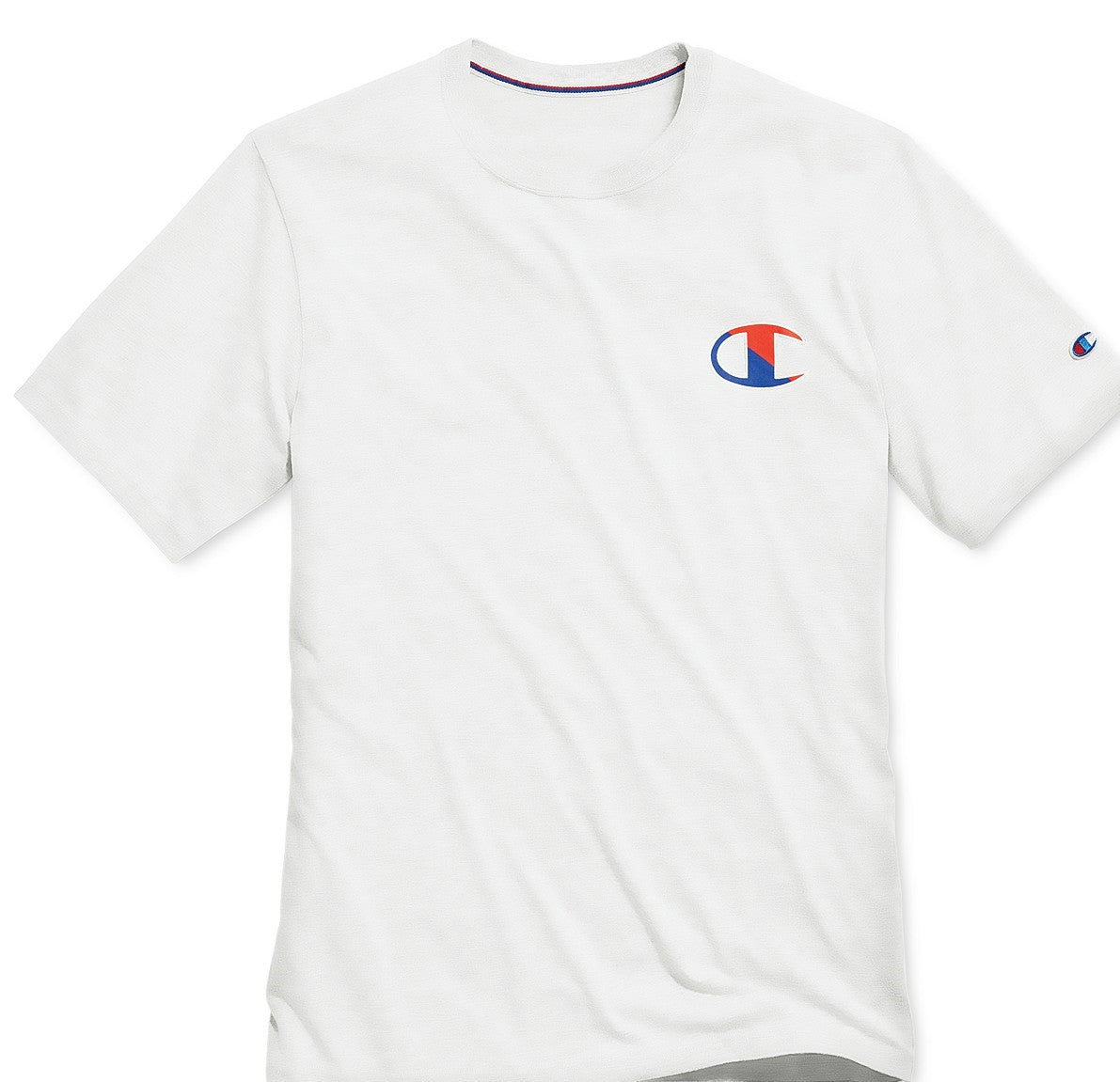 Champion Men's Cotton Pajama T-Shirt White Size Large