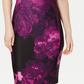 Calvin Klein Women's Petite Floral Puff Sleeve Sheath Dress Purple Size 1