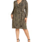 Calvin Klein Women's Plus Size Embellished Sheath Dress Black Size 14W