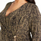 Calvin Klein Women's Plus Size Embellished Sheath Dress Black Size 14W