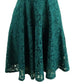 Speechless Juniors' Lace Fit & Flare Tank Dress Green Size Extra Small