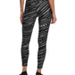 DKNY Women's Printed High-Waist Leggings Black Size Extra Small