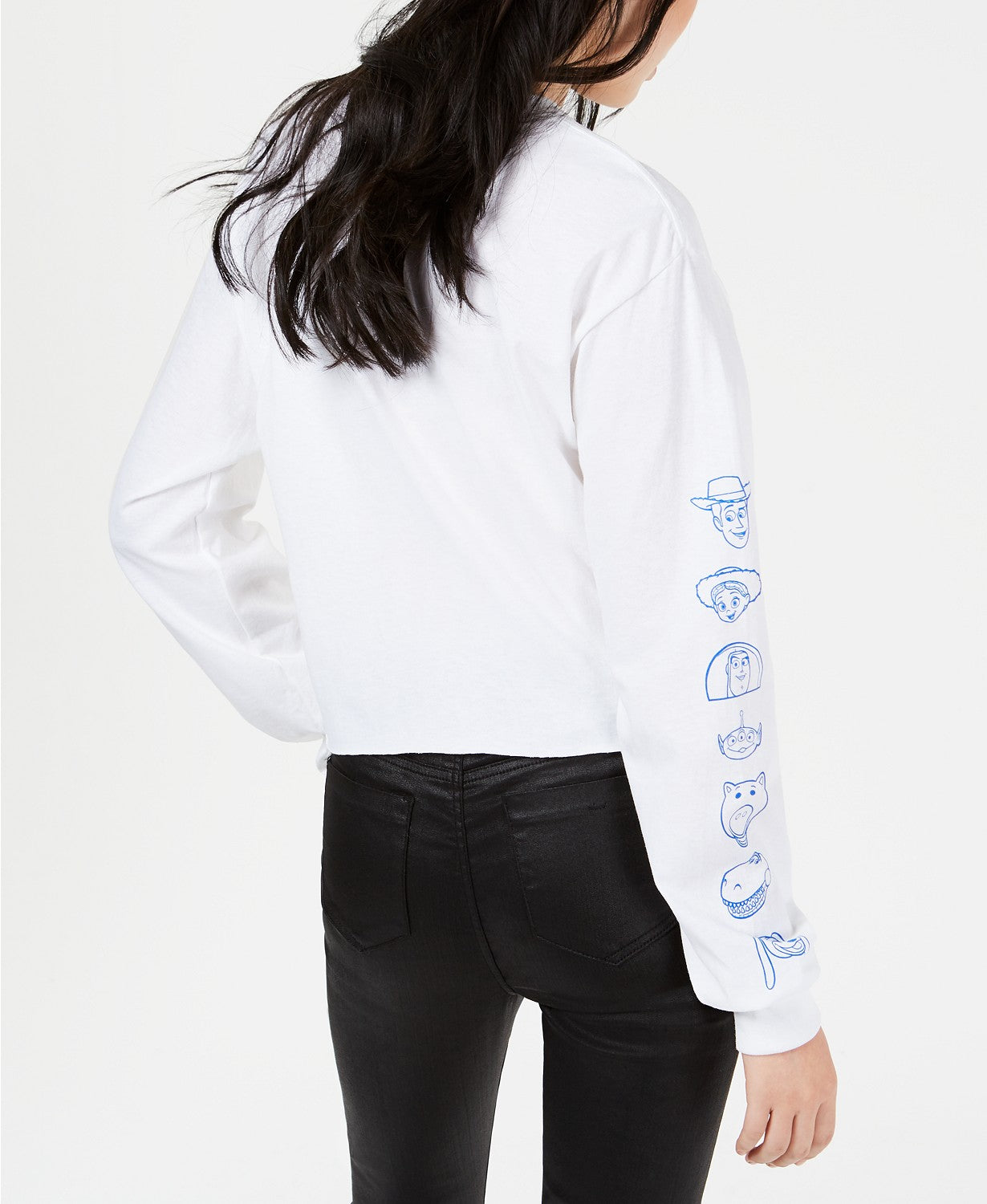 Mighty Fine Juniors' Disney Toy Story Graphic T-Shirt by Mighty Fine White Size Medium