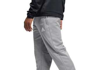 Adidas Men's Team Issue Fleece 3-Stripe Joggers Gray Size Medium
