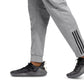 Adidas Men's Team Issue Fleece 3-Stripe Joggers Gray Size Medium