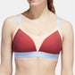 Adidas Women's All Me Sports Bra Medium Red Size Large