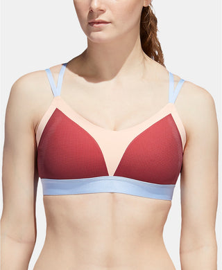 Adidas Women's All Me Sports Bra Medium Red Size Large