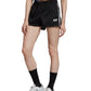 Adidas Women's Originals Logo Tape Shorts  Black Size Extra Large