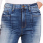 Sts Blue Women's Avery  High-Rise Seam Detail Jeans Blue Size 27