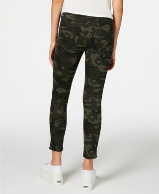 Sts Blue Women's Ellie Camouflage-Print Ankle Skinny Jeans Green Size 27