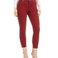 STS Blue Women's Ellie High-Rise Skinny Jeans Dark Red Size 30