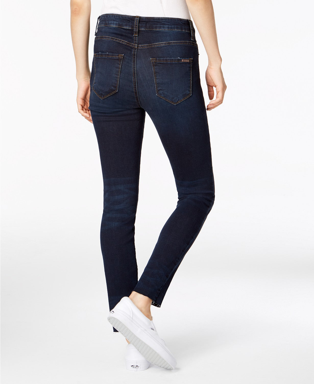 Sts Blue Women's Ellie Raw-Hem Skinny Jeans Blue Size Square 24