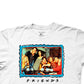Friends Frame Men's Graphic T-Shirt White Size Large