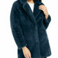 Apparis Eloise Women's  Faux-Fur Coat Blue Size Medium