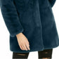 Apparis Eloise Women's  Faux-Fur Coat Blue Size Medium