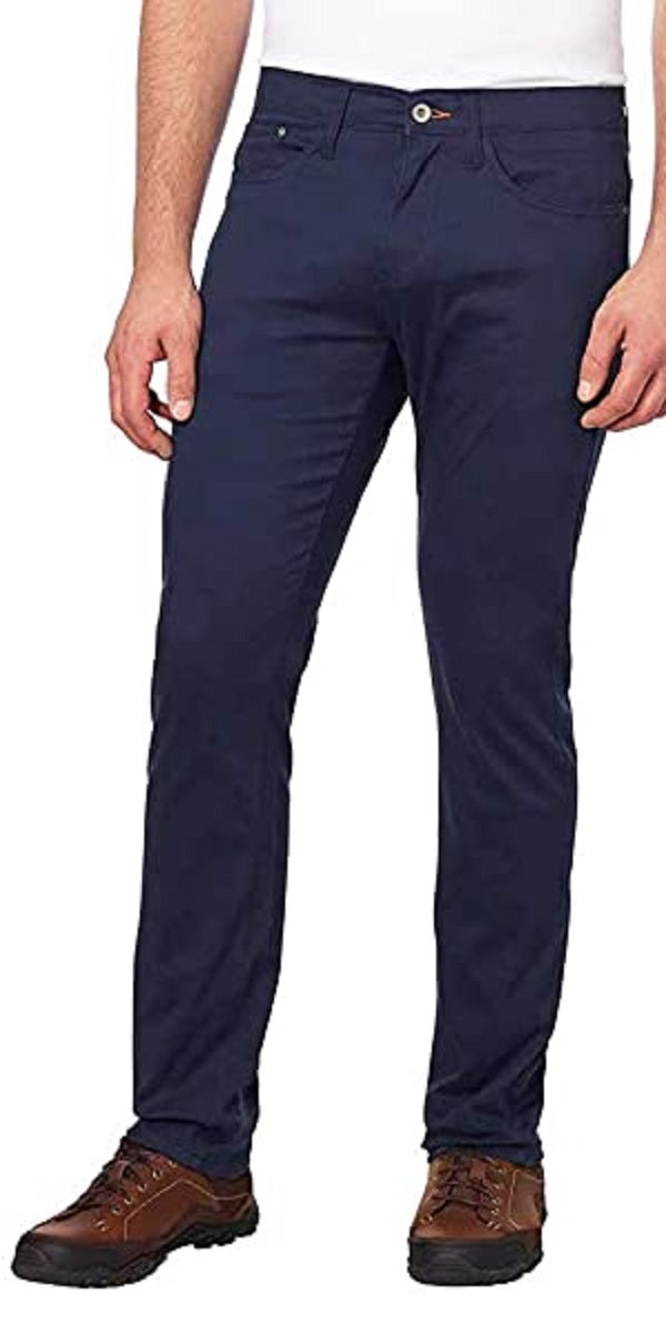 Weatherproof Vintage Men's Stretch Twill Pants Navy Size 36-30