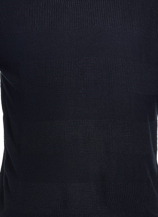 Weatherproof Vintage Men's Soft Touch Striped Sweater Black Size XX-Large