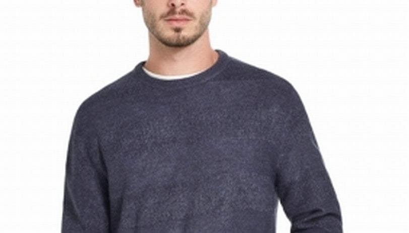 Weatherproof Vintage Men's Soft Touch Striped Sweater Blue Size XL