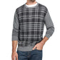 Weatherproof Vintage Men's Plaid Sweater Gray Size Extra Large