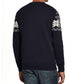Weatherproof Men's Snowflake Pattern Sweater Navy Size Medium
