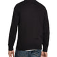 Weatherproof Men's Snowflake Quarter-Zip Sweater Black Size Small