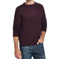 Weatherproof Men's Cable Yolk Sweater Wine Size Small