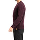 Weatherproof Men's Cable Yolk Sweater Wine Size 2 Extra Large