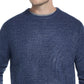 Weatherproof Vintage Men's Waffle Knit Sweater Blue Size Large
