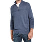 Weatherproof Vintage Men's Soft Touch Quarter-Zip Sweater Blue Size Small