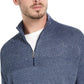 Weatherproof Vintage Men's Soft Touch Quarter-Zip Sweater Blue Size Small