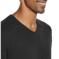 Weatherproof Men's Soft Touch V-Neck Sweater Black Size Small
