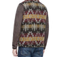 Weatherproof Vintage Men's Aztec Vest Brown Size Large
