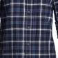 Weatherproof Vintage Men's Brushed Flannel Shirt Navy Size Small