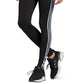 Adidas Women's Design 2 Move 3-Stripe High-Rise Leggings Black Size  Extra Small