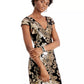 Guess Women's Velvet Sequin Dress Black Size 2