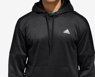 Adidas Men's Team Issue Fleece Hoodie Black Size Medium