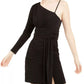 Teeze Me Junior's One Shoulder Bodycon Dress Black Size 3