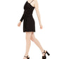 Teeze Me Junior's One Shoulder Bodycon Dress Black Size 3