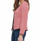 Tommy Hilfiger Women's Peplum-Hem Tweed Jacket Red Size 2