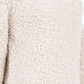 Hippie Rose Juniors' Textured High-Low Sweater Beige Size Large
