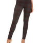 Hippie Rose Juniors' Plaid Pull-On Ponte Pants Med Gray Size X-Small