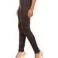 Hippie Rose Juniors' Plaid Pull-On Ponte Pants Med Gray Size X-Small