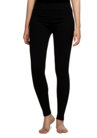 Hippie Rose Juniors' Fleece-Lined Leggings Black Size Extra Large