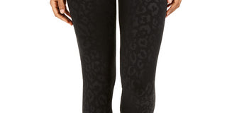 Hippie Rose Juniors' High-Waisted Fleece-Lined Leggings Black Size Small