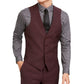 Bar III Men's Slim-Fit Active Stretch Solid Suit Vest Purple Size Large