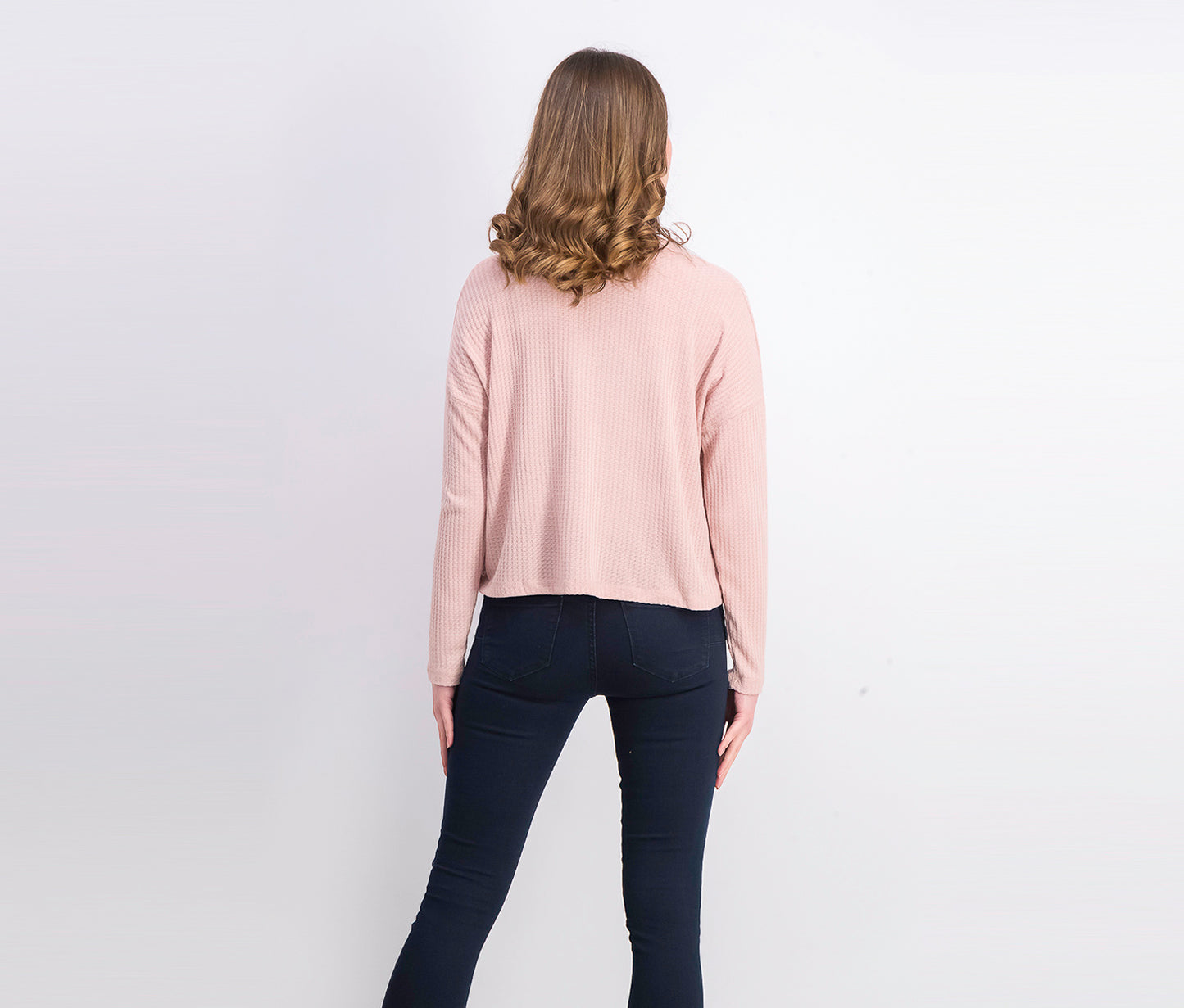 Hippie Rose Juniors' Oversized Waffle-Knit Cardigan Purple Size Medium