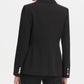 Tommy Hilfiger Women's One-Button Blazer Black Size 6