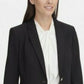 Tommy Hilfiger Women's One-Button Blazer Black Size 8