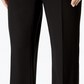 Tommy Hilfiger Women's Modern Straight Leg Modern Dress Pants Black Size 10