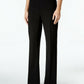 Tommy Hilfiger Women's Modern Straight-Leg Modern Dress Pants Black Size 14